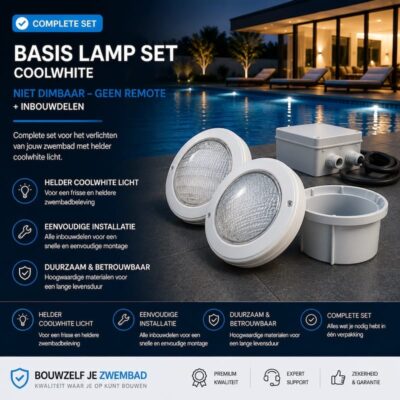 Led lamp set coolwhite