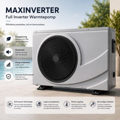 Maxinverter zwembadwarmtepomp